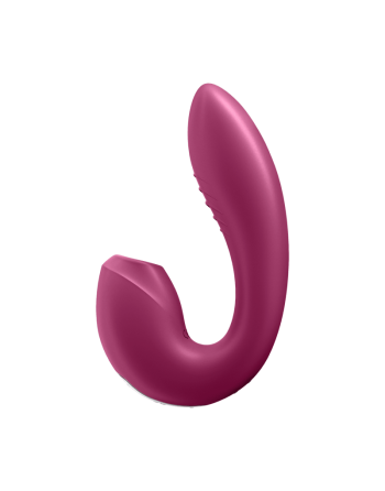 stimulateur clitoridien et vibromasseur point g satisfyer sunray  violet de satisfyer