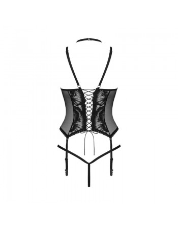 obsessive alessya corset et string noir