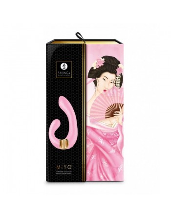 sextoys  marque shunga  miyo stimulateur intime  rose