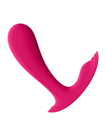 Dressing Libertin : vibromasseur satisfyer top secret rose