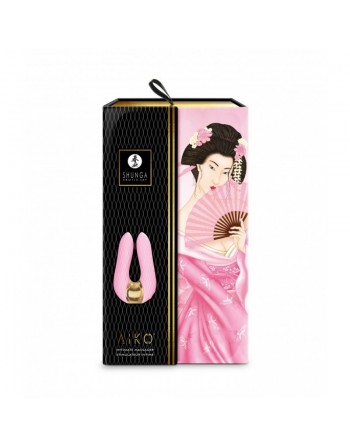 sextoys  marque shunga  aiko stimulateur intime  rose