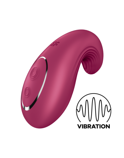 DRESSINGLIBERTIN  : dipping delight stimulateur satisfyer  framboise