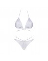 Dressing libertin: maillot de bain 2 pcs blancossa  blanc obsessive