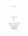 Dressing libertin: maillot de bain 2 pcs blancossa  blanc obsessive