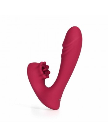 VIBROMASSEUR : lacy  vibromasseur point g avec langue pour le clitoris honey play box