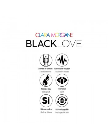 Dressing Libertin : black love  stimulateur clitoridien clara morgane