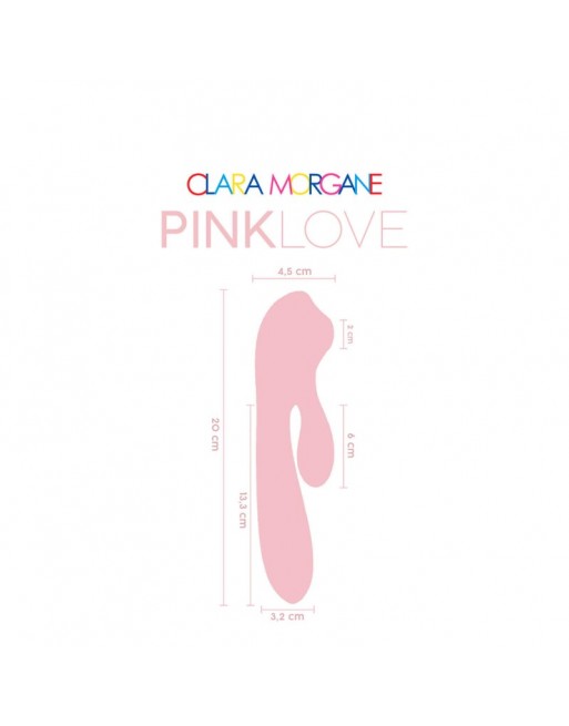 Dressing Libertin : pink love  stimulateur clitoridien clara morgane