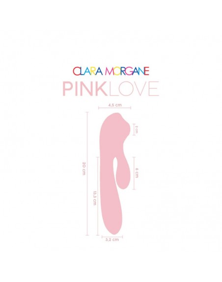 Dressing Libertin : pink love  stimulateur clitoridien clara morgane