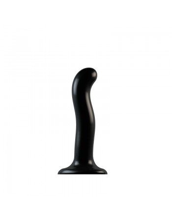 Dressing libertin : dildo point p & g  noir  strap on me