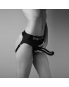 Dressing libertin : dildo point p & g  noir  strap on me