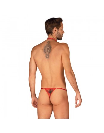 String Noël rouge pour homme