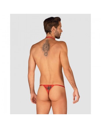 String Noël rouge pour homme