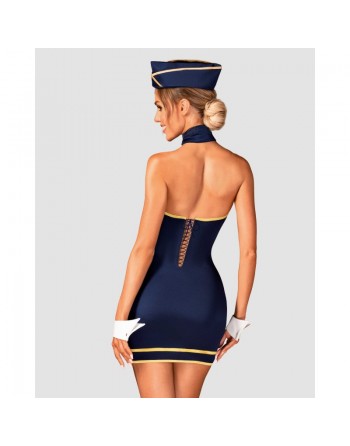 DRESSING LIBERTIN :  lingerie stewardess uniforme obsessive