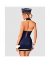 DRESSING LIBERTIN :  lingerie stewardess uniforme obsessive