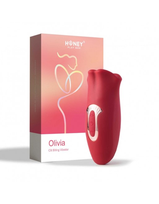 DRESSING LIBERTIN : olivia lecheur de clitoris super vibrant honey play box