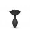 sextoys  marque love to love  plug open roses l  black onyx