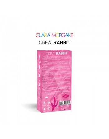 Dressing libertin : great rabbit vibromasseur 3 zones clara morgane