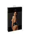 Shorty Sexy Noir Wetlook – Style Audacieux et Confort Élastique