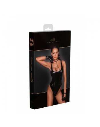 Body SEXY PVC  avec ourlet inférieur échancré f245