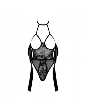 Body Sexy Noir :Lingerie Libertine pour vos soirées Libertines