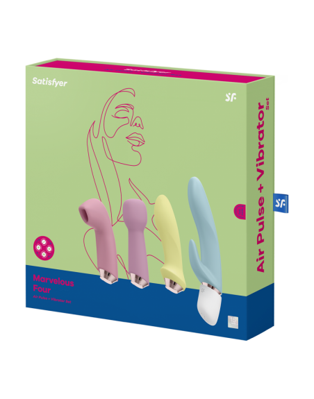 Coffret cadeau vibromasseurs Rabbit Satisfyer Marvelous